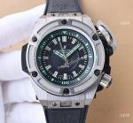 Replica Hublot King Power Oceanographic Automatic Watch in Green Markers